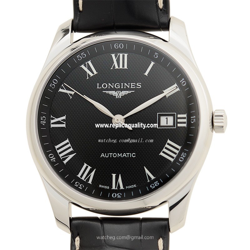 Longines MASTER L2.793.4.51.7 Automatic Stainless Steel Black