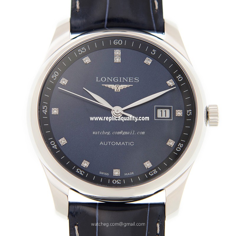 Longines MASTER L2.793.4.97.2 Automatic Stainless Steel Blue