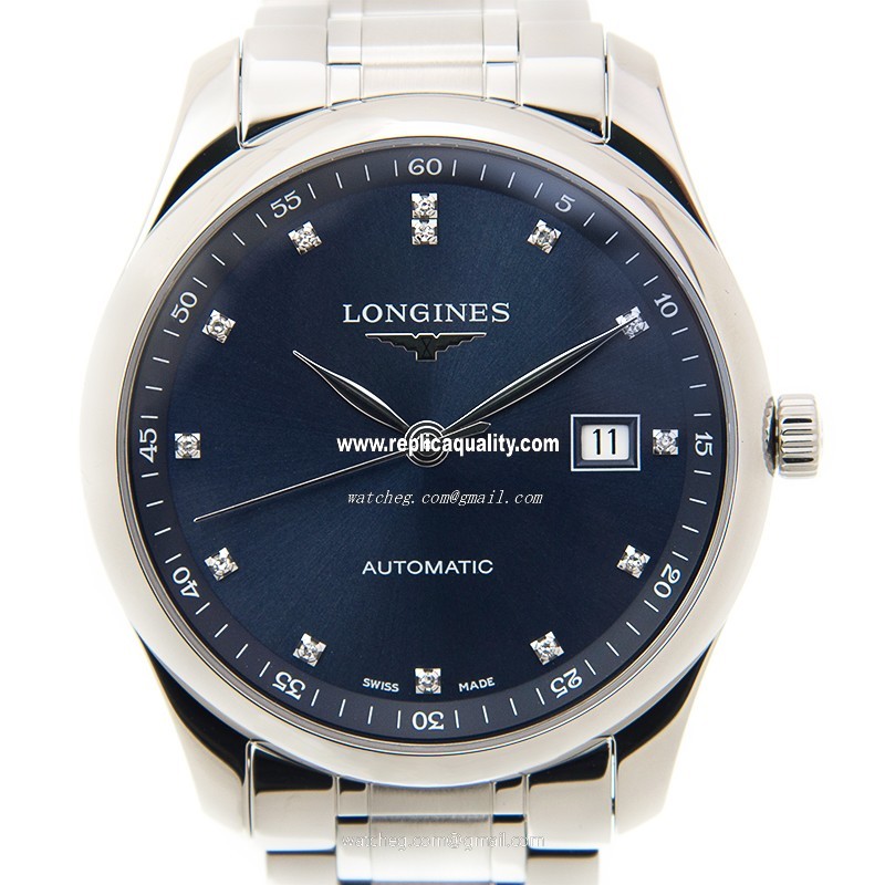 Longines MASTER L2.793.4.97.6 Automatic Stainless Steel Blue