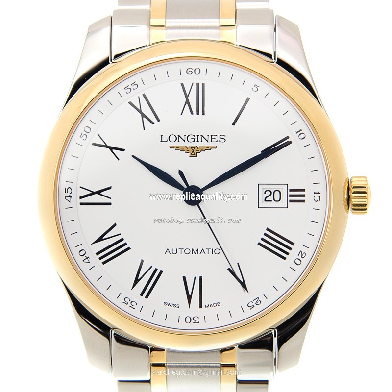 Longines MASTER L2.793.5.19.7 Automatic 18kt Gold & Steel White