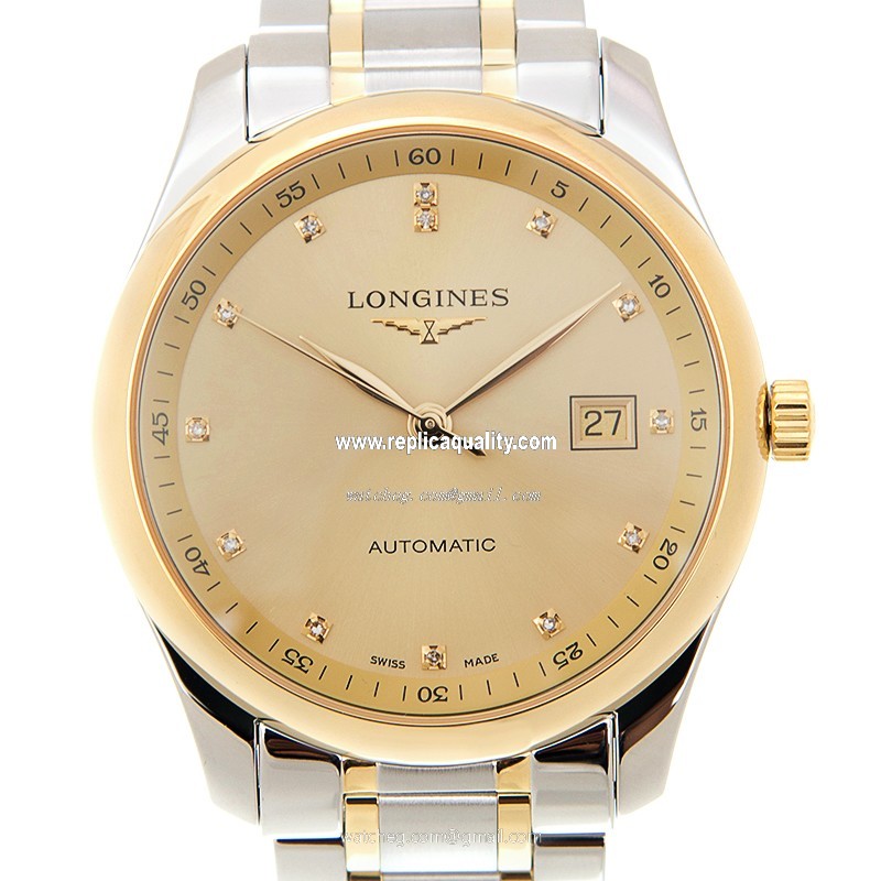 Longines MASTER L2.793.5.37.7 Automatic 18kt Gold & Steel Gold