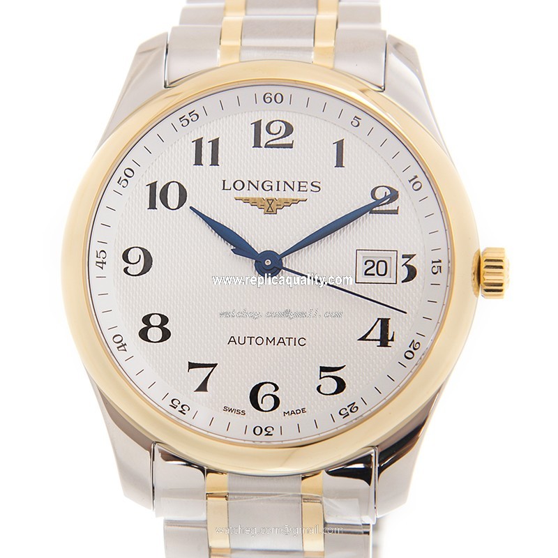 Longines MASTER L2.793.5.78.7 Automatic 18kt Gold & Steel White
