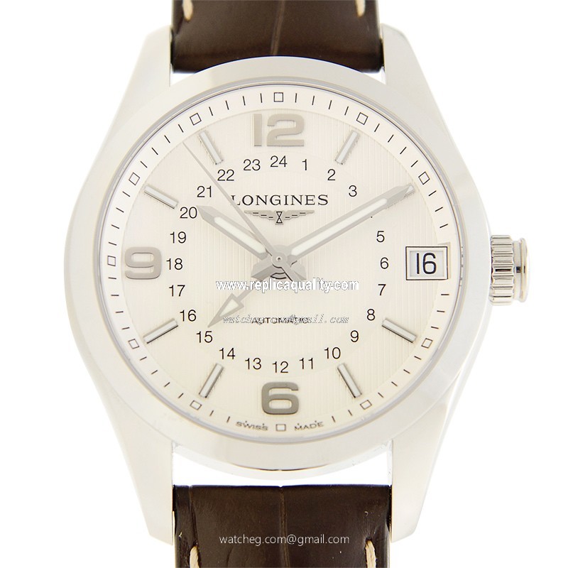 Longines CONQUEST L2.799.4.76.3 Automatic Stainless Steel Silver