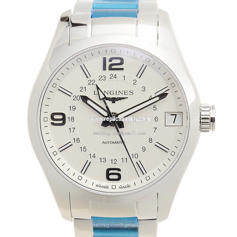 Longines CONQUEST L2.799.4.76.6 Automatic Stainless Steel Silver