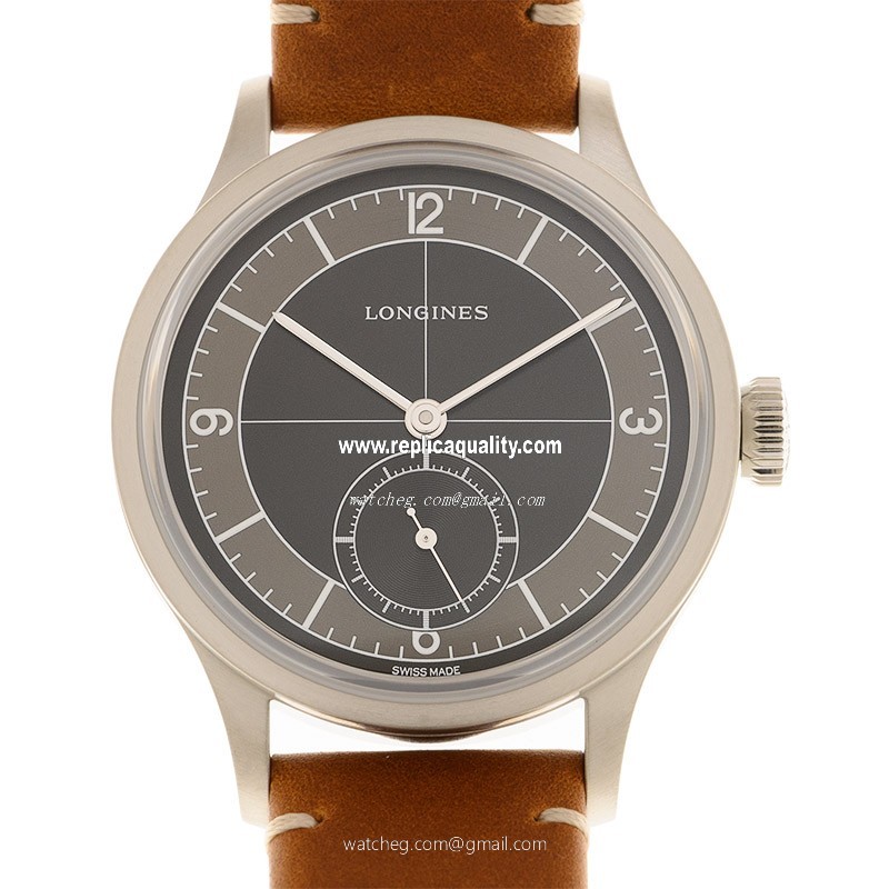 Longines HERITAGE L2.828.4.53.2 Automatic Stainless Steel Black