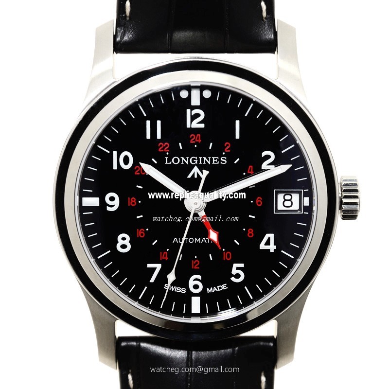 Longines HERITAGE L2.831.4.53.2 Automatic Stainless Steel Black