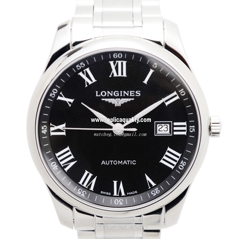 Longines MASTER L2.893.4.51.6 Automatic Stainless Steel Black