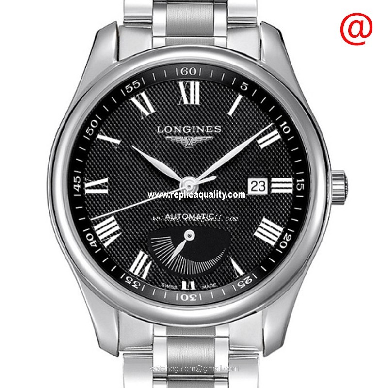 Longines MASTER L2.908.4.51.6 Automatic Stainless Steel Black