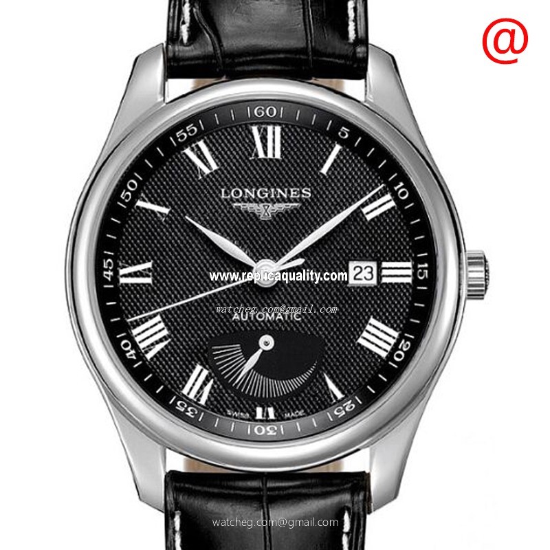 Longines MASTER L2.908.4.51.7 Automatic Stainless Steel Black