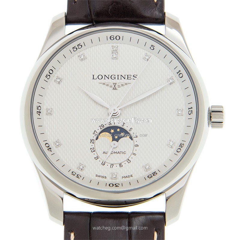 Longines MASTER L2.909.4.77.3 Automatic Stainless Steel White