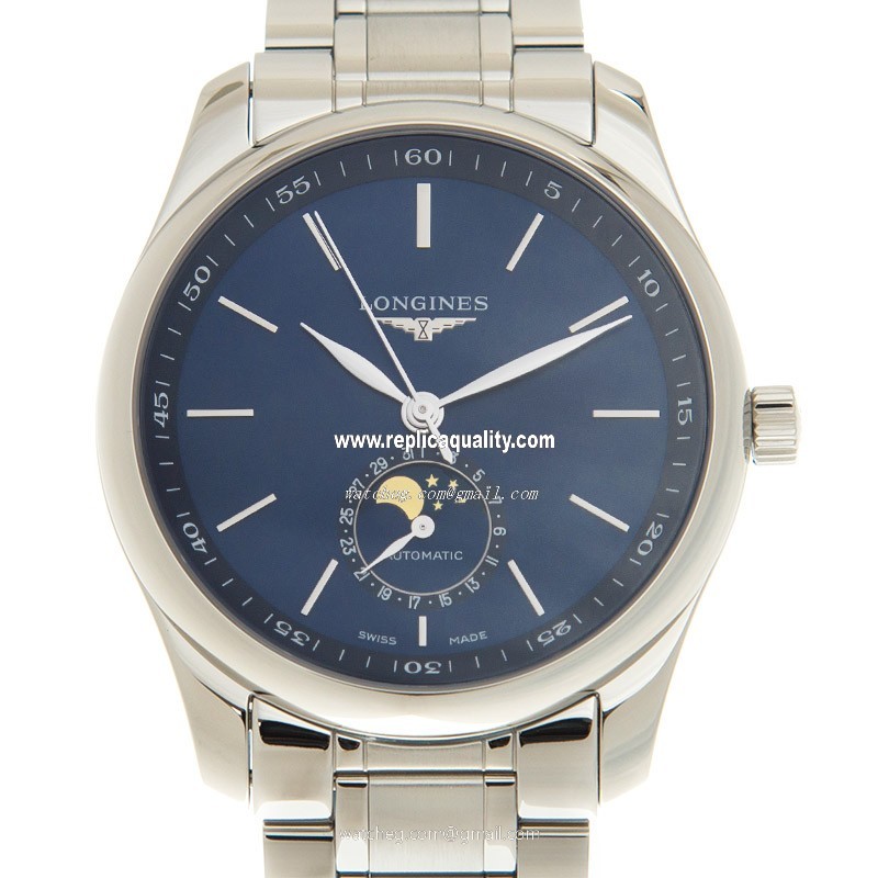 Longines MASTER L2.909.4.92.6 Automatic Stainless Steel Blue