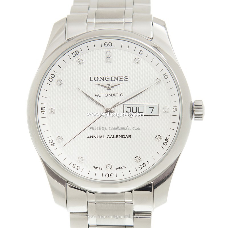 Longines MASTER L2.910.4.77.6 Automatic Stainless Steel White