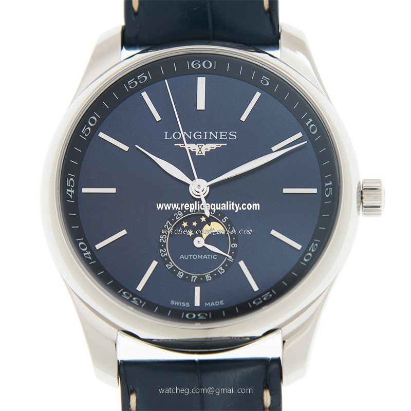 Longines MASTER L2.919.4.92.0 Automatic Stainless Steel Blue