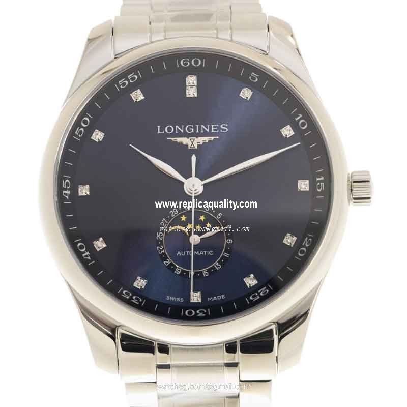 Longines MASTER L2.919.4.97.6 Automatic Stainless Steel Blue