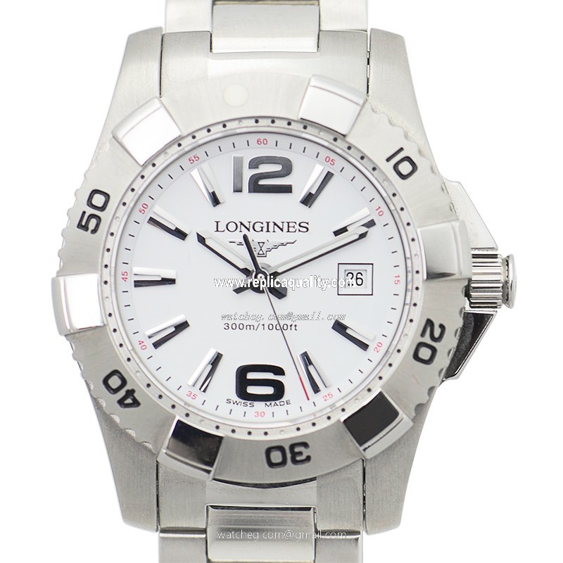 Longines CONQUEST L3.247.4.16.6 Quartz Stainless Steel White