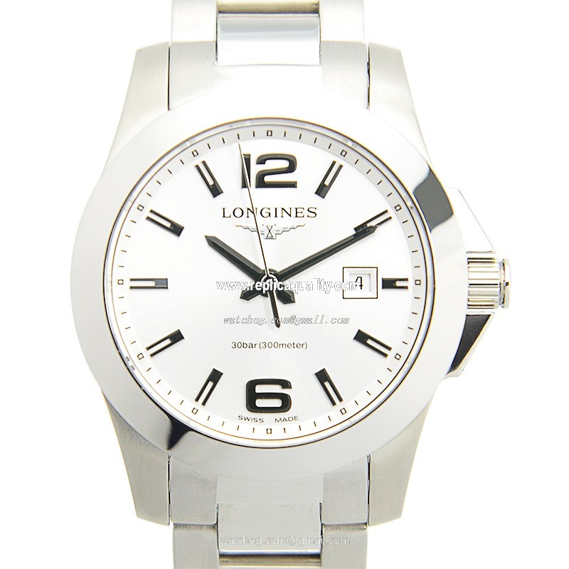 Longines CONQUEST L3.277.4.76.6 Quartz Stainless Steel Silver