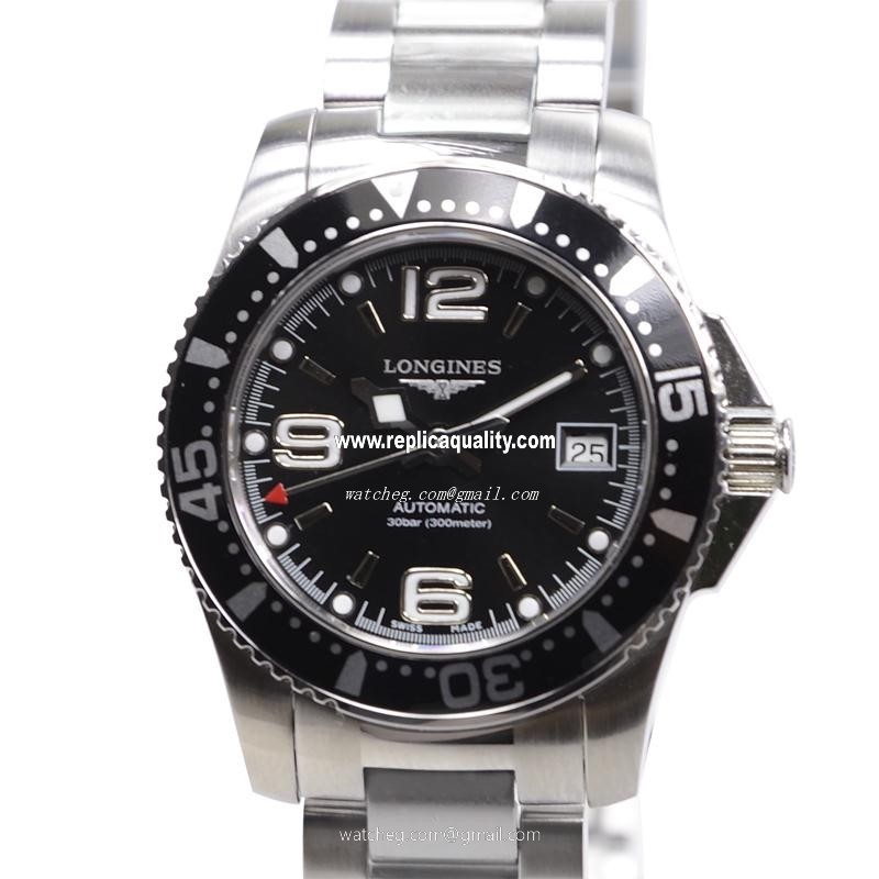 Longines CONQUEST L3.284.4.56.6 Automatic Stainless Steel Black