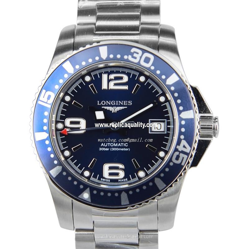 Longines CONQUEST L3.284.4.96.6 Automatic Stainless Steel Blue