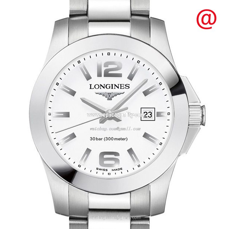 Longines CONQUEST L3.376.4.16.6 Quartz Stainless Steel Silver