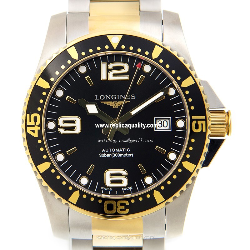 Longines CONQUEST L3.642.3.56.7 Quartz Stainless Steel Black