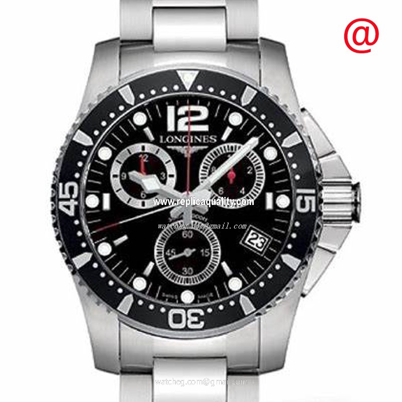 Longines CONQUEST L3.643.4.56.6 Quartz Stainless Steel Black