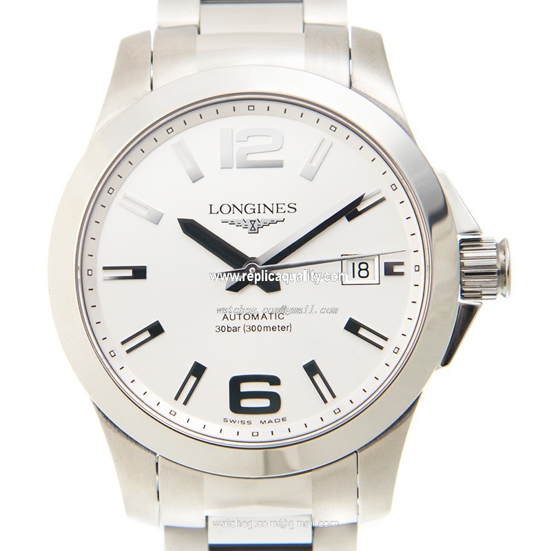 Longines CONQUEST L3.676.4.76.6 Automatic Stainless Steel Silver