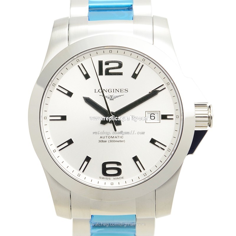 Longines CONQUEST L3.677.4.76.6 Automatic Stainless Steel Silver