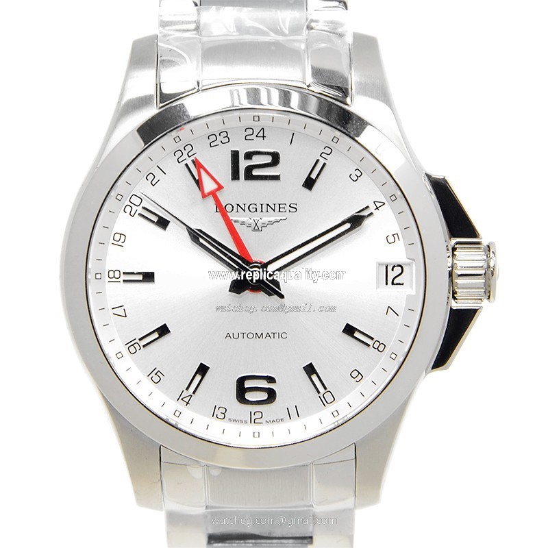 Longines CONQUEST L3.687.4.76.6 Automatic Stainless Steel Silver