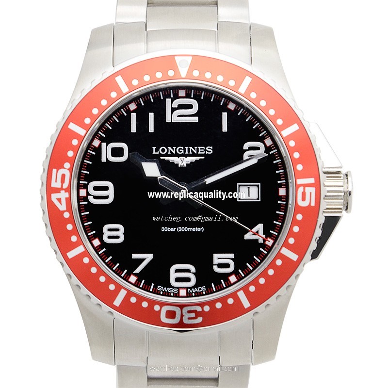 Longines CONQUEST L3.688.4.59.6 Quartz Stainless Steel Black