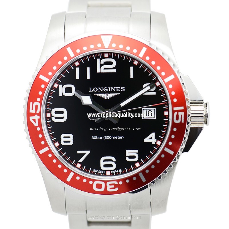 Longines CONQUEST L3.689.4.59.6 Quartz Stainless Steel Black
