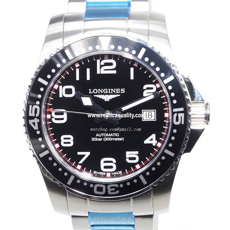 Longines CONQUEST L3.695.4.53.6 Automatic Stainless Steel Black