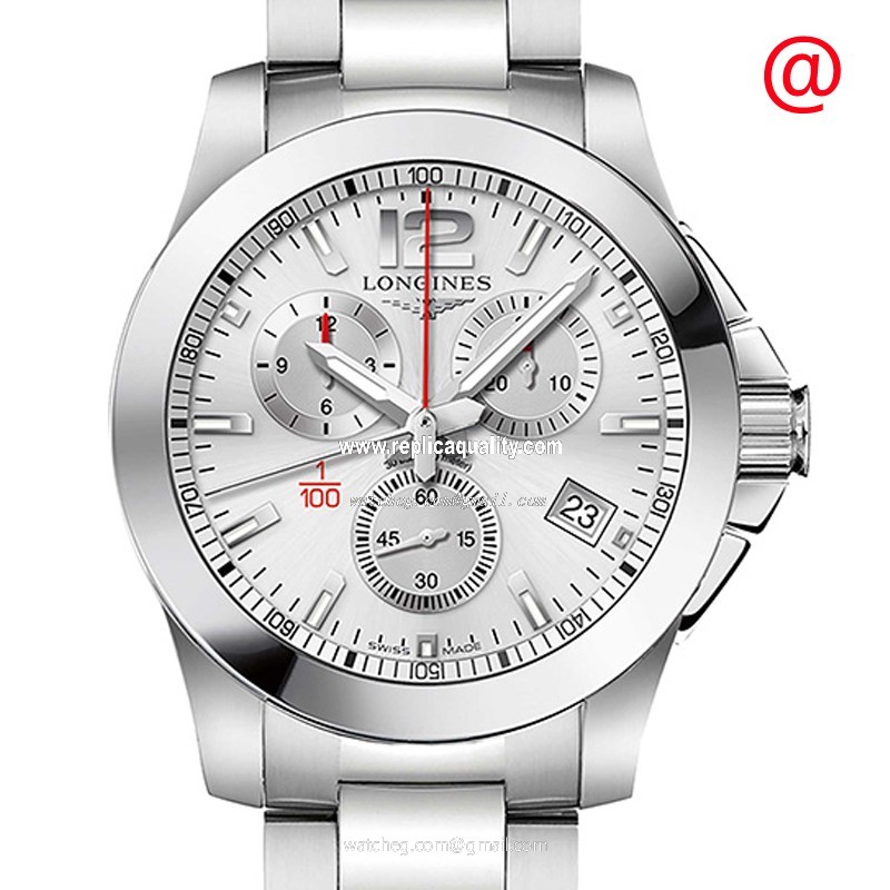 Longines CONQUEST L3.700.4.76.6 Quartz Stainless Steel Silver