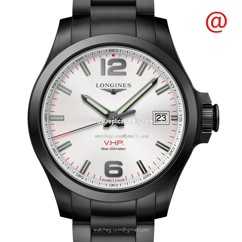 Longines CONQUEST L3.716.2.76.6 Quartz Stainless Steel White