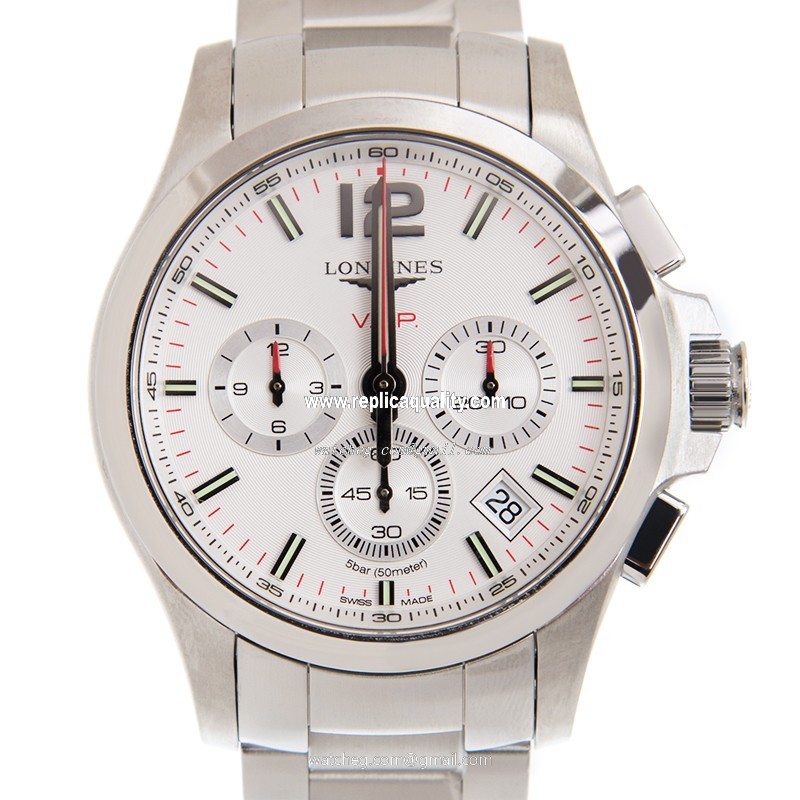 Longines CONQUEST L3.717.4.76.6 Quartz Stainless Steel White