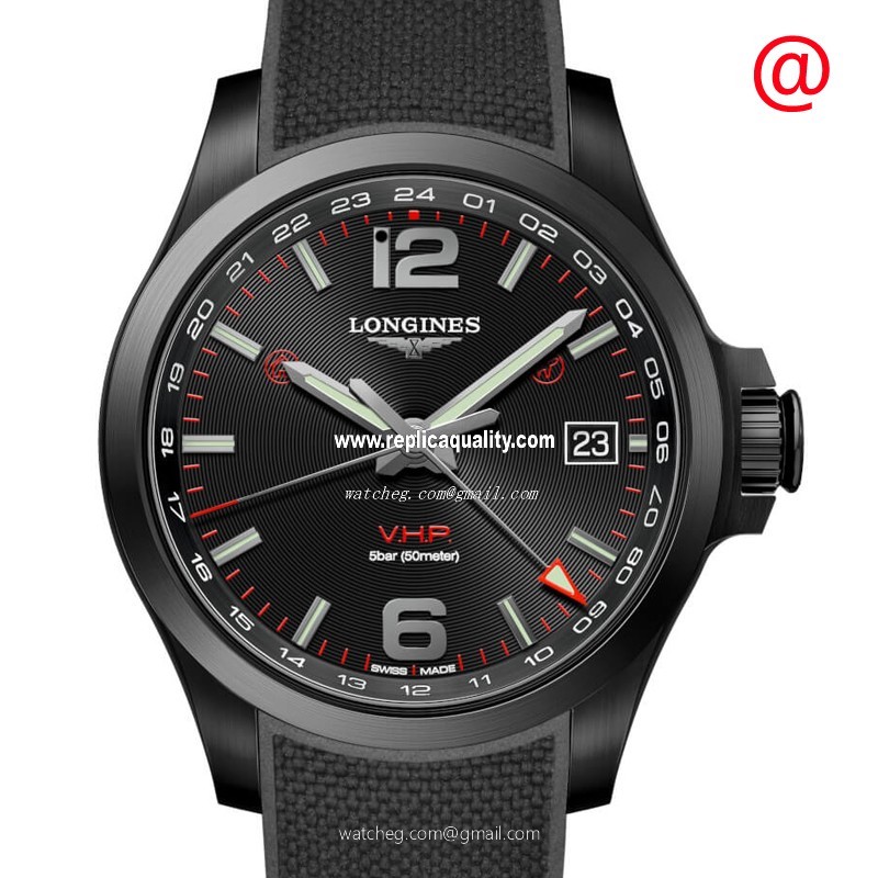 Longines CONQUEST L3.718.2.56.9 Quartz Stainless Steel Black