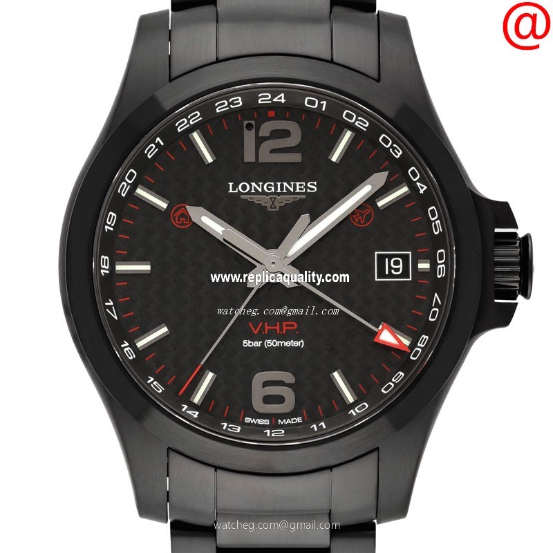 Longines CONQUEST L3.718.2.66.6 Quartz Stainless Steel Black