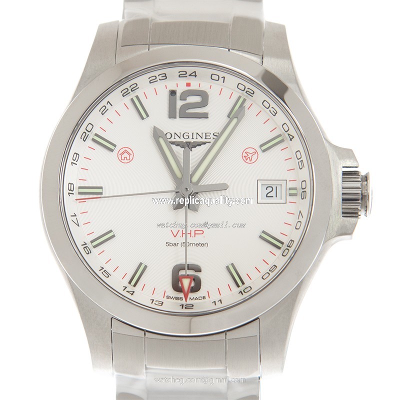 Longines CONQUEST L3.718.4.76.6 Quartz Stainless Steel Silver