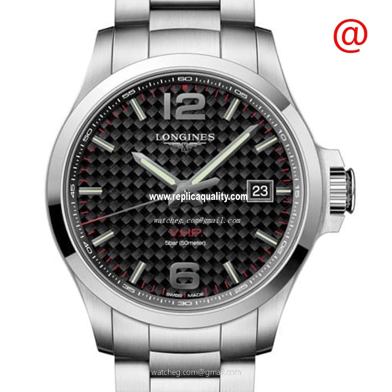 Longines CONQUEST L3.726.4.66.6 Quartz Stainless Steel Gray