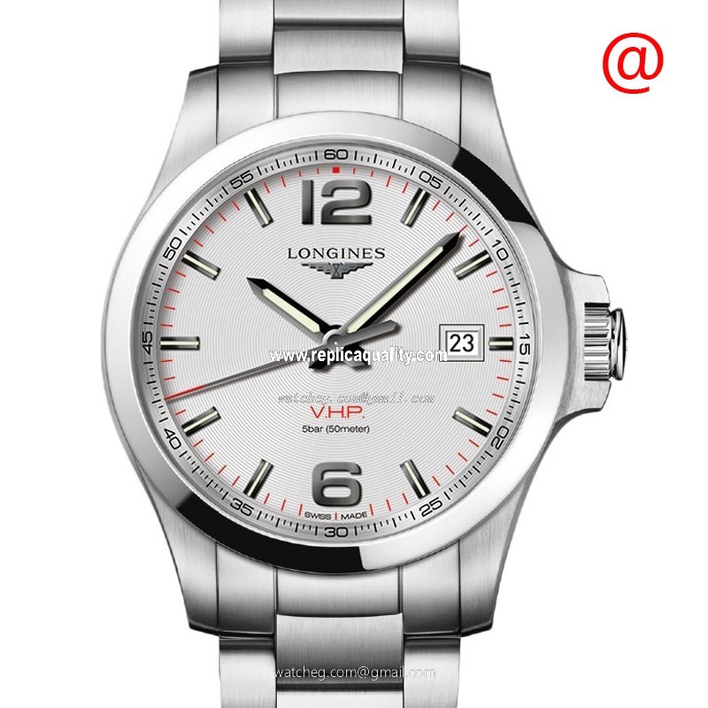 Longines CONQUEST L3.726.4.76.6 Quartz Stainless Steel Silver