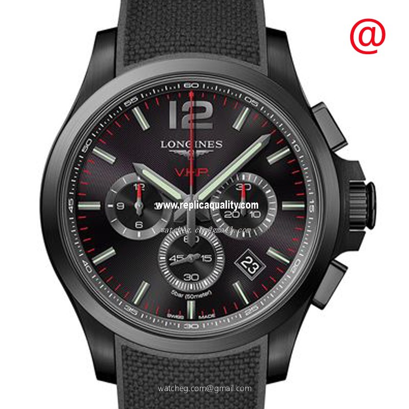 Longines CONQUEST L3.727.2.56.9 Quartz Stainless Steel Black