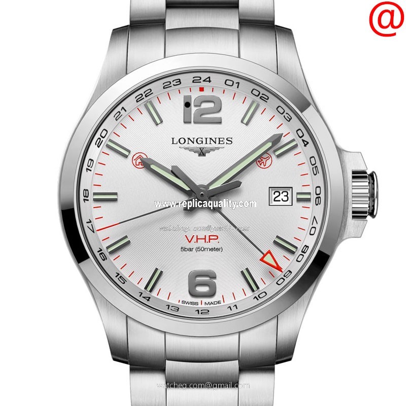 Longines CONQUEST L3.728.4.76.6 Quartz Stainless Steel Silver