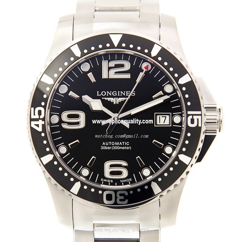 Longines CONQUEST L3.741.4.56.6 Automatic Stainless Steel Black