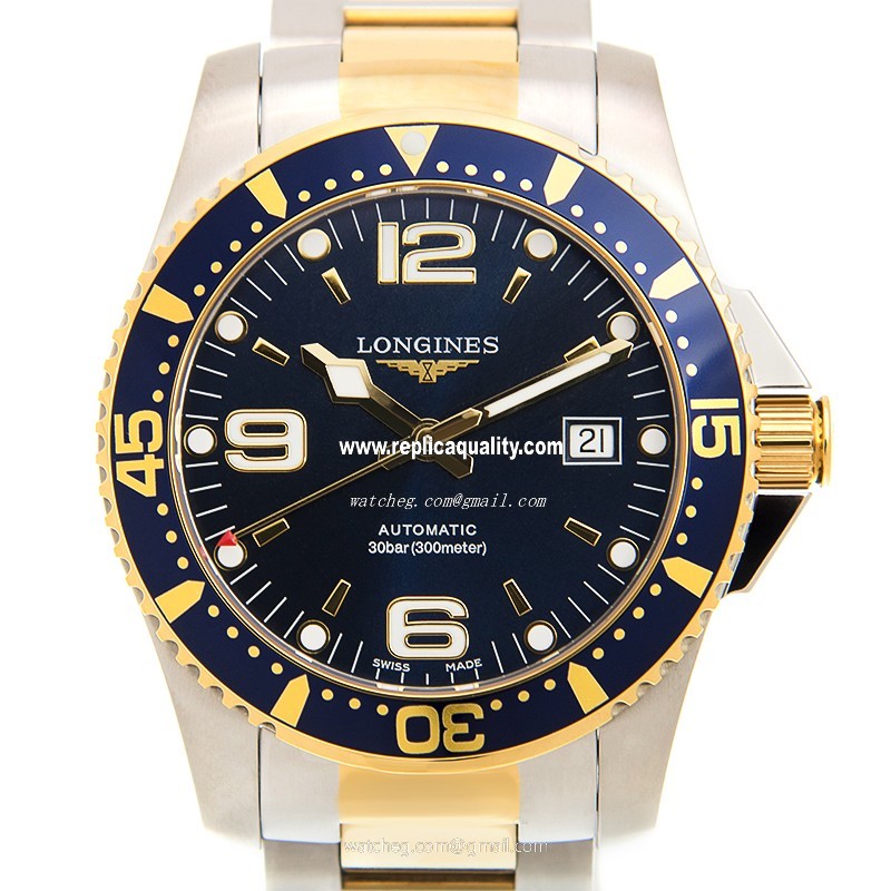 Longines CONQUEST L3.742.3.96.7 Automatic Stainless Steel Blue
