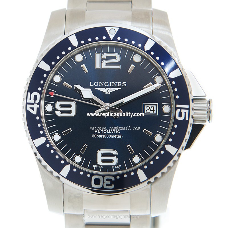 Longines CONQUEST L3.742.4.96.6 Automatic Stainless Steel Blue