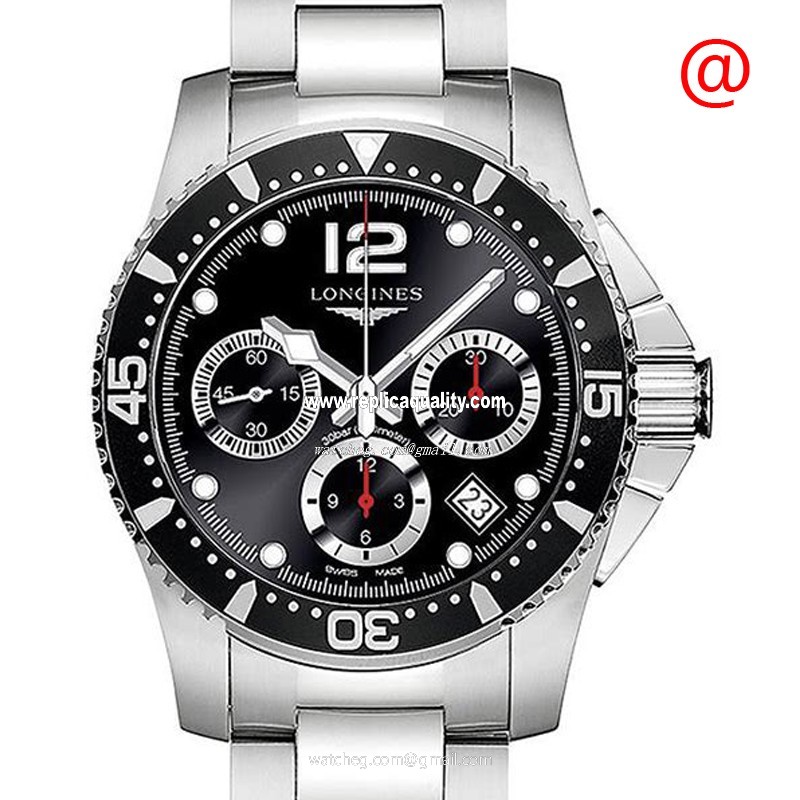 Longines CONQUEST L3.744.4.56.6 Automatic Stainless Steel Black