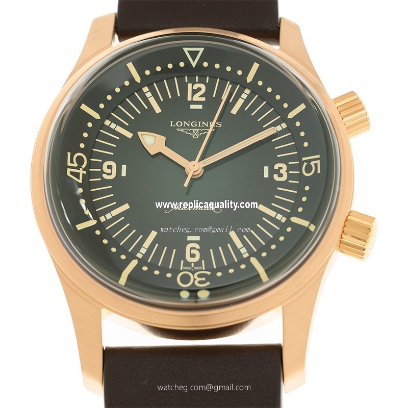 Longines HERITAGE CLASSIC L3.774.1.50.2 Automatic Bronze Green