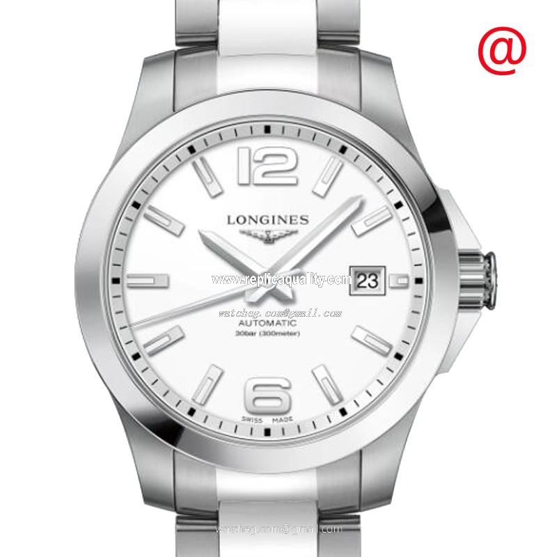 Longines CONQUEST L3.776.4.16.6 Automatic Stainless Steel White