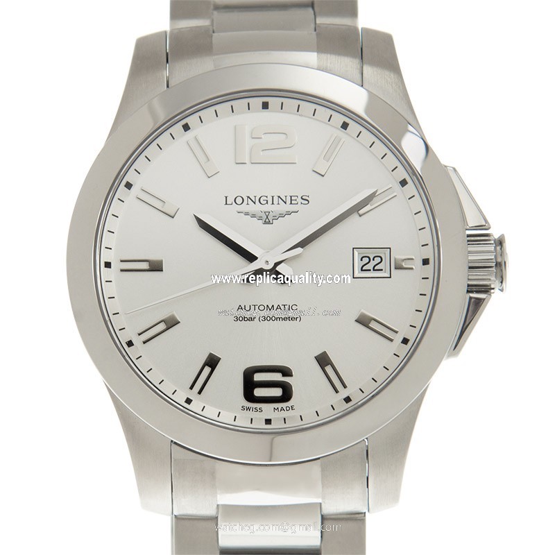 Longines CONQUEST L3.776.4.76.6 Automatic Stainless Steel Silver