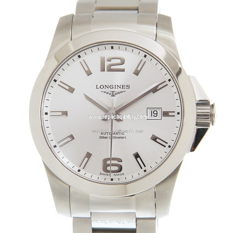 Longines CONQUEST L3.777.4.76.6 Automatic Stainless Steel Silver