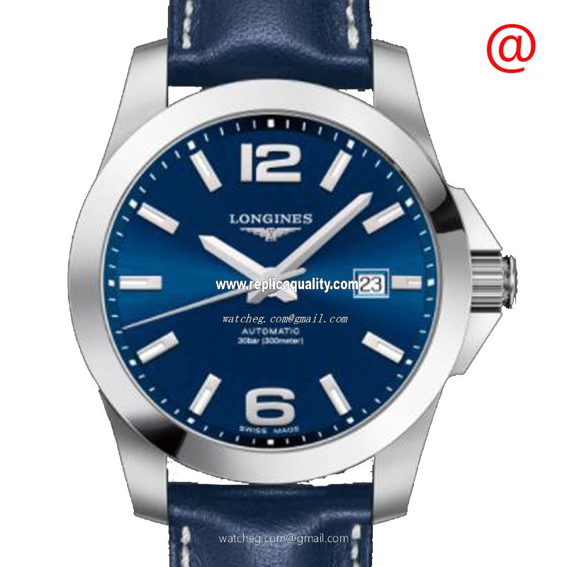 Longines CONQUEST L3.777.4.99.0 Automatic Stainless Steel Blue